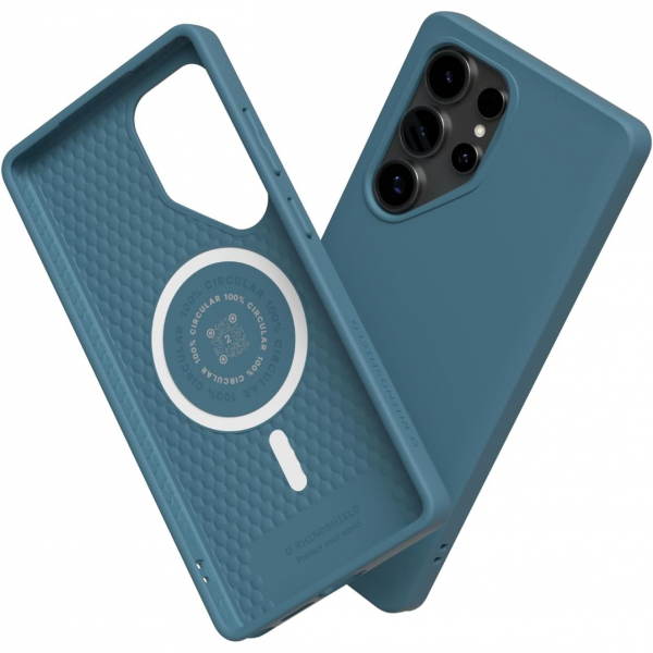 RhinoShield Galaxy S25 Ultra SolidSuit MagSafe Klf -Ocean Blue 