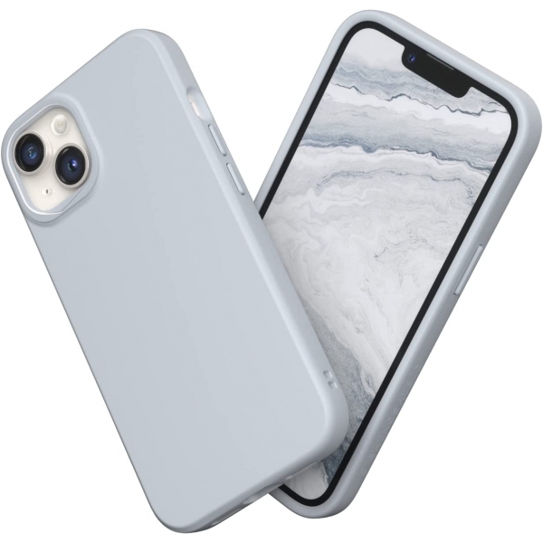 RhinoShield SolidSuit Serisi iPhone 14 Plus Klf (MIL-STD-810G)-Ash Grey
