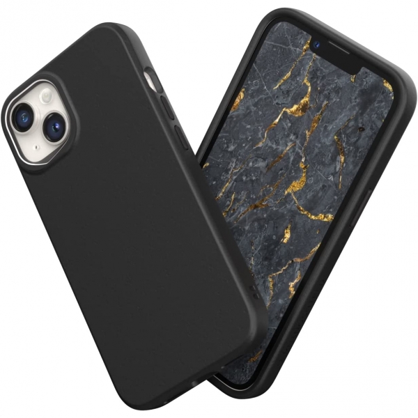 RhinoShield SolidSuit Serisi iPhone 14 Plus Klf (MIL-STD-810G)-Classic Black