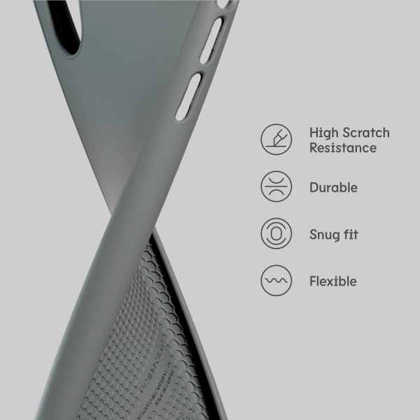 RhinoShield SolidSuit iPhone 13 Pro Klf (MIL-STD-810G)-Brushed Steel