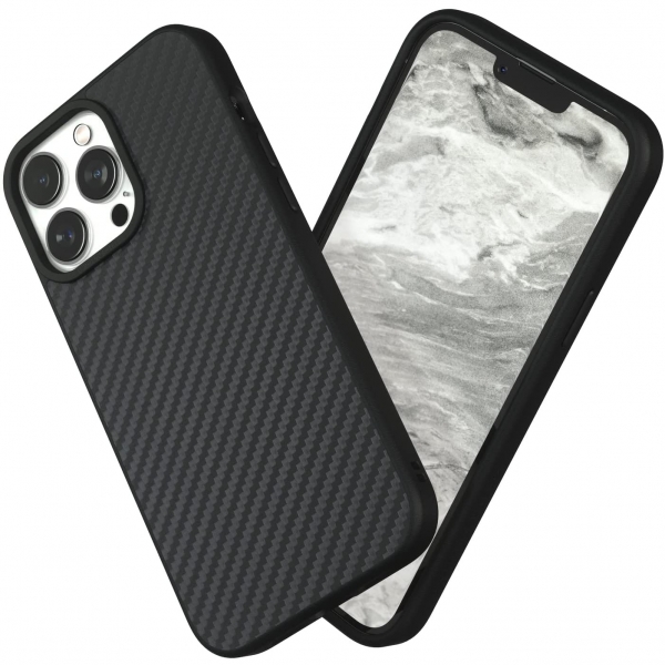 RhinoShield SolidSuit iPhone 13 Pro Max Klf (MIL-STD-810G)-Carbon Fiber