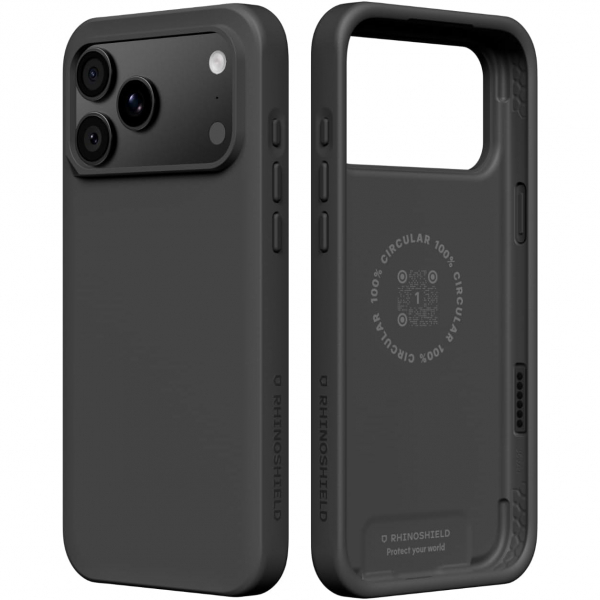 RhinoShield SolidX iPhone 18 Pro Max K�l�f-Classic Black