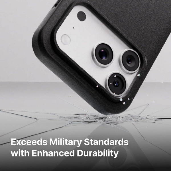 RhinoShield SolidX iPhone 18 Pro Max K�l�f-Ash Grey