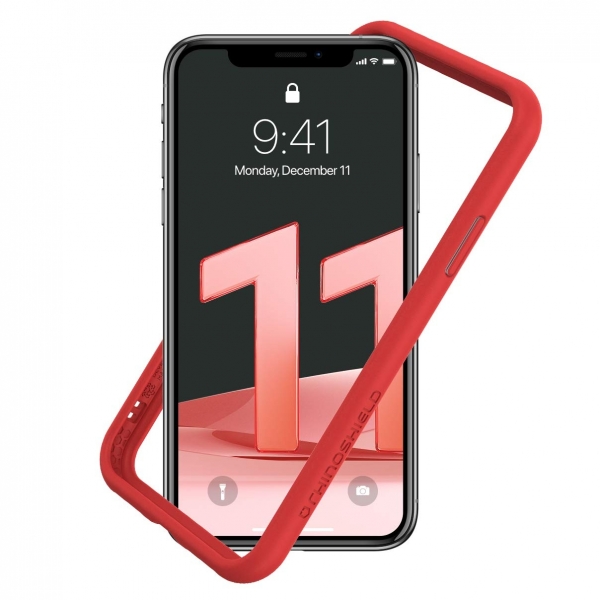 RhinoShield iPhone 11 CrashGuard NX Bumper Klf (MIL-STD-810G)-Red