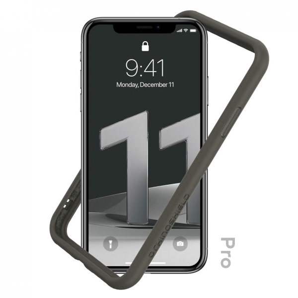 RhinoShield iPhone 11 Pro CrashGuard NX Bumper Klf (MIL-STD-810G)-Graphite