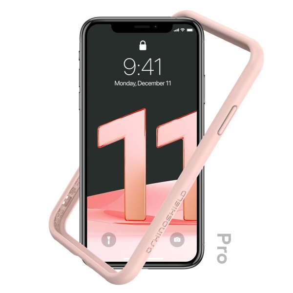 RhinoShield iPhone 11 Pro CrashGuard NX Bumper Klf (MIL-STD-810G)-Blush Pink