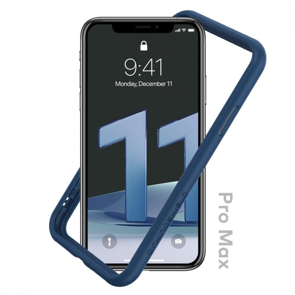 RhinoShield iPhone 11 Pro Max CrashGuard NX Bumper Klf (MIL-STD-810G)-Royal Blue