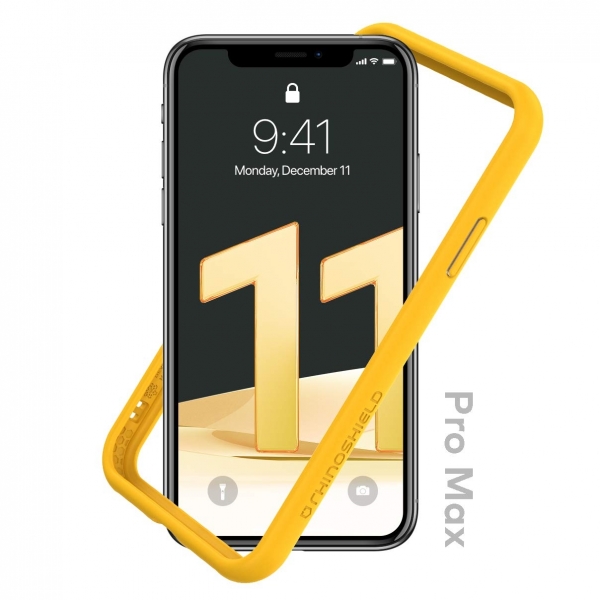 RhinoShield iPhone 11 Pro Max CrashGuard NX Bumper Klf (MIL-STD-810G)-Yellow