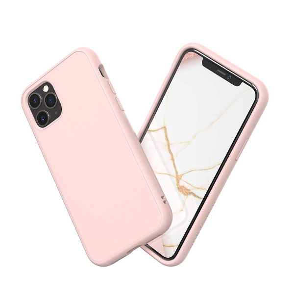 RhinoShield iPhone 11 Pro Max SolidSuit Klf (MIL-STD-810G)-Blush Pink