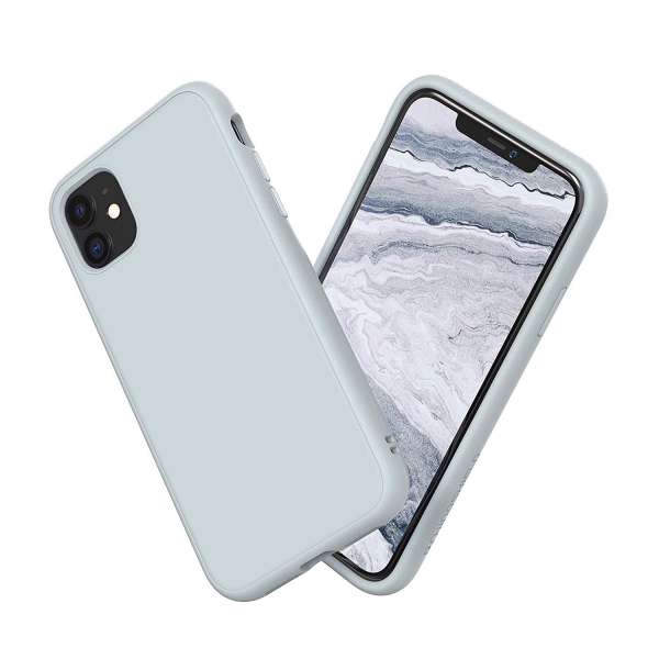 RhinoShield iPhone 11 SolidSuit Klf (MIL-STD-810G)-Classic Cloud Gray