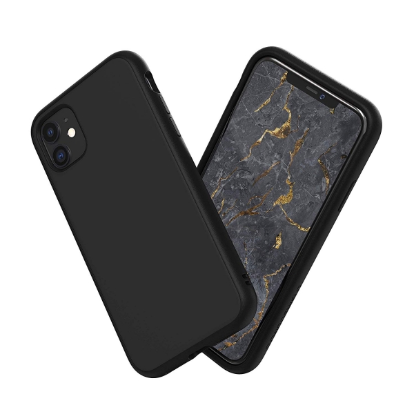 RhinoShield iPhone 11 SolidSuit Klf (MIL-STD-810G)-Classic Black