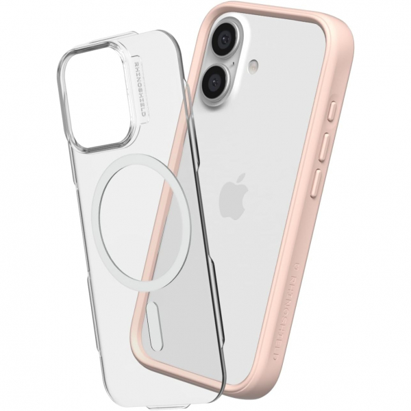 RhinoShield  iPhone 16 Mod NX Modular MagSafe Klf-Blush Pink