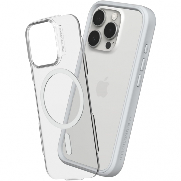 RhinoShield iPhone 16 Pro Mod NX Modular MagSafe Klf-Platinum Gray