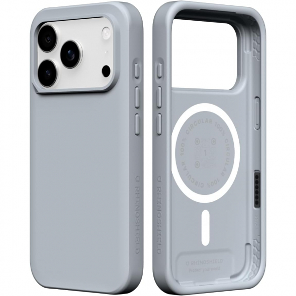 RhinoShield iPhone 17 Pro MagSafe SolidX K�l�f-Ash Grey