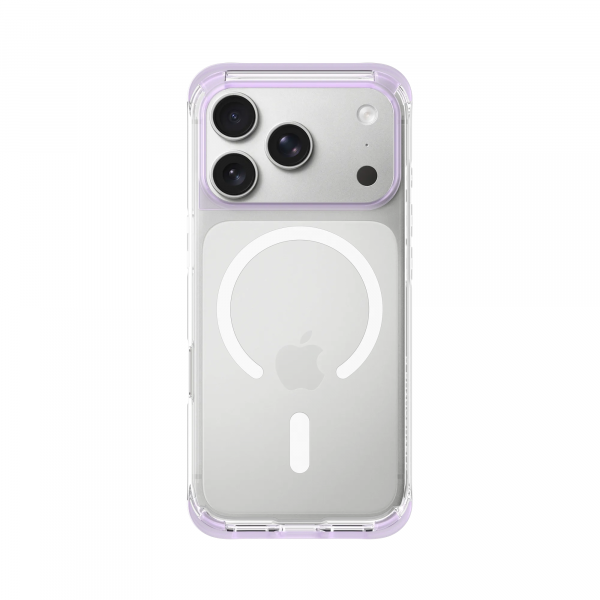 RhinoShield iPhone 17 Pro MagSafe Uyumlu ClearX K�l�f-Lilac Pure