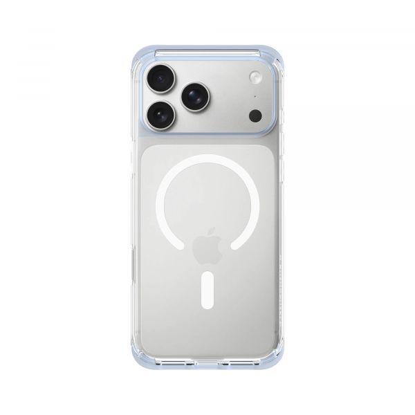 RhinoShield iPhone 17 Pro Max MagSafe ClearX K�l�f -Glacier Blue