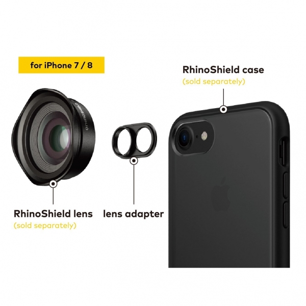 RhinoShield iPhone 8 Lens Klipsi