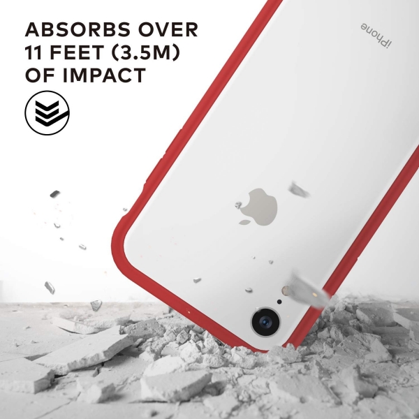 RhinoShield iPhone XR CrashGuard NX Bumper Klf (MIL-STD-810G)-Red