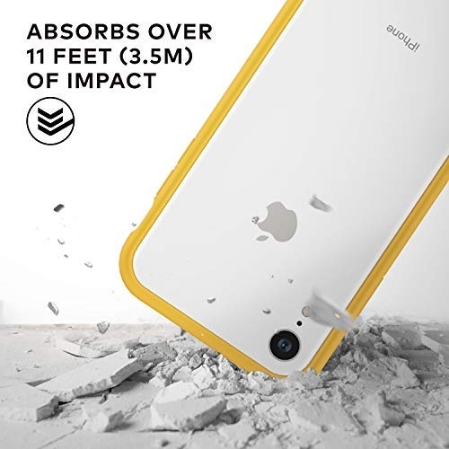 RhinoShield iPhone XR CrashGuard NX Bumper Klf (MIL-STD-810G)-Yellow