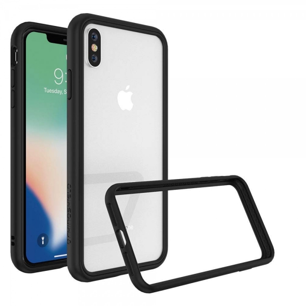 RhinoShield iPhone XS Max CrashGuard NX Bumper Klf (MIL-STD-810G)-Black