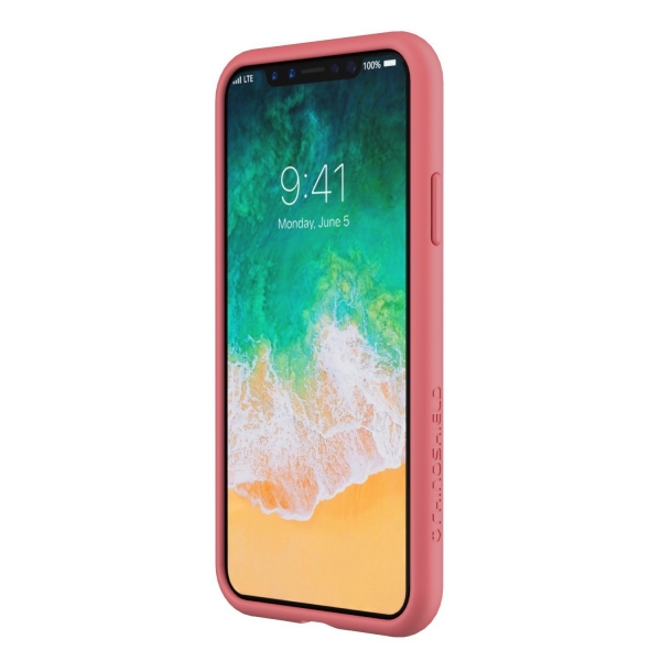 RhinoShield iPhone X Slim Bumper Klf-Coral Pink