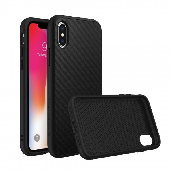 RhinoShield iPhone X SolidSuit Klf (MIL-STD-810G)-Carbon Fiber