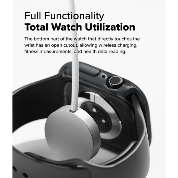 Rin gke Apple Watch 10 46mm Onyx Bumper Klf-Black 