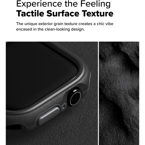 Rin gke Apple Watch 10 46mm Onyx Bumper Klf-Black 