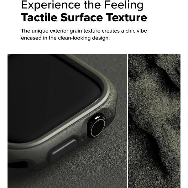 Rin gke Apple Watch 10 46mm Onyx Bumper Klf-Dark Green 