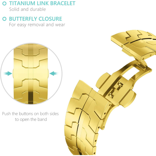 CHANCHY Apple Watch 10 46mm Kay-Gold