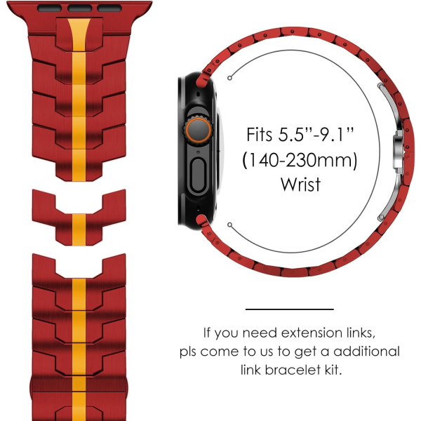 CHANCHY Apple Watch 10 46mm Kay-Red Gold