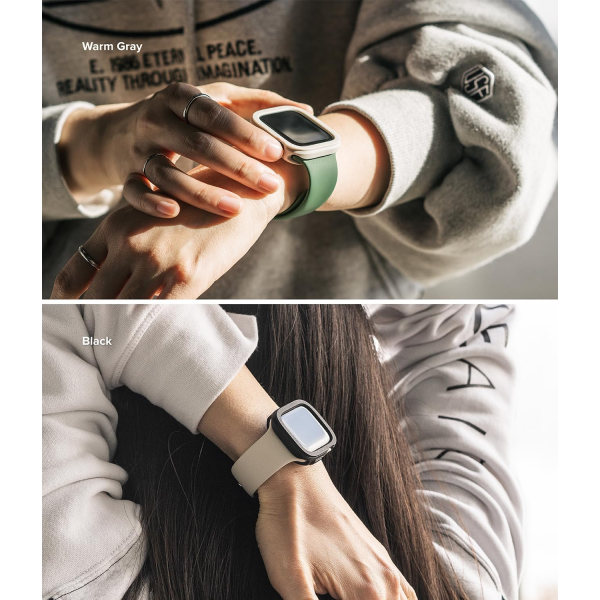 Rin gke Air Sports Apple Watch 10 46mm Bumper Klf-Black