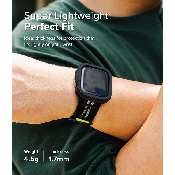 Rin gke Air Sports Apple Watch 10 46mm Bumper Klf-Black