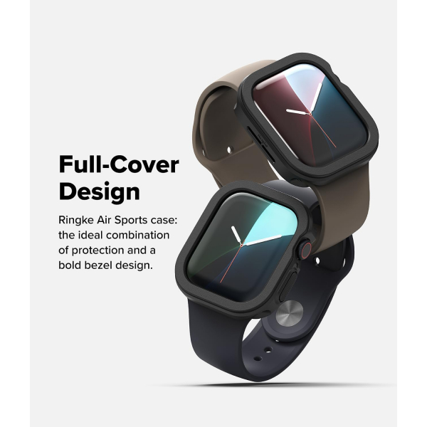 Rin gke Air Sports Apple Watch 10 46mm Bumper Klf-Black