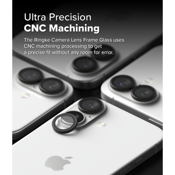 Rin gke iPhone 16/Plus Kamera Lens Koruyucu(2Adet)