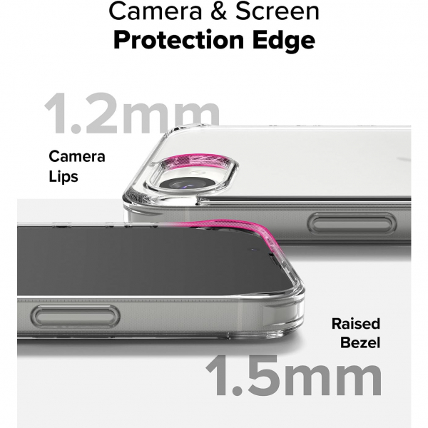 Rin gke Apple iPhone 16e Fusion effaf Klf-Matte Clear