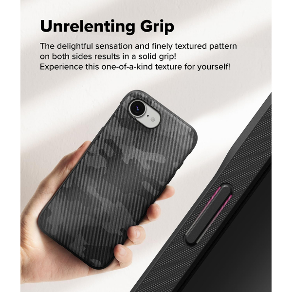 Rin gke Apple iPhone 16e Onyx Klf-Camo Black 