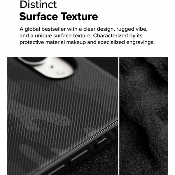 Rin gke Apple iPhone 16e Onyx Klf-Camo Black 