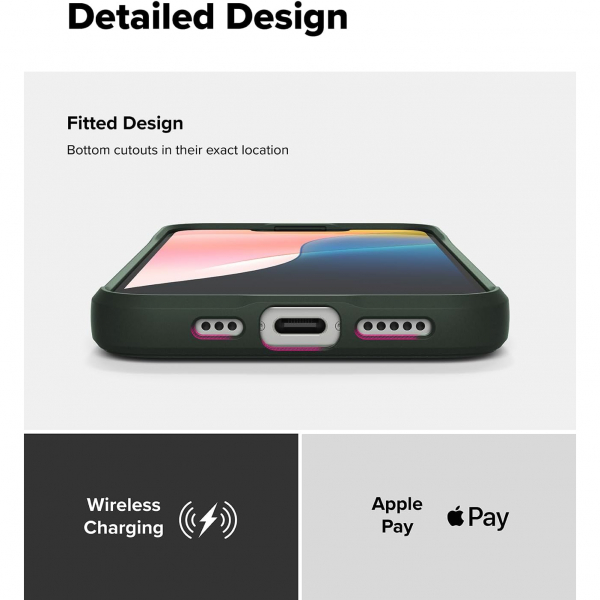 Rin gke Apple iPhone 16e Onyx Klf-Dark Green