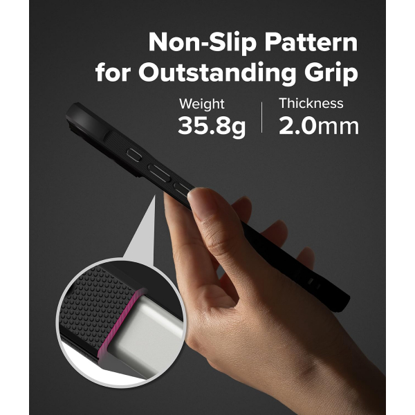 Rin gke Apple iPhone 17 MagSafe Onyx Klf-Magnetic Camo Black