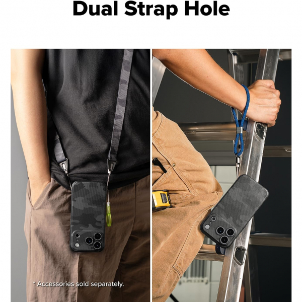 Rin gke Apple iPhone 17 Pro Max Onyx K�l�f-Camo Black