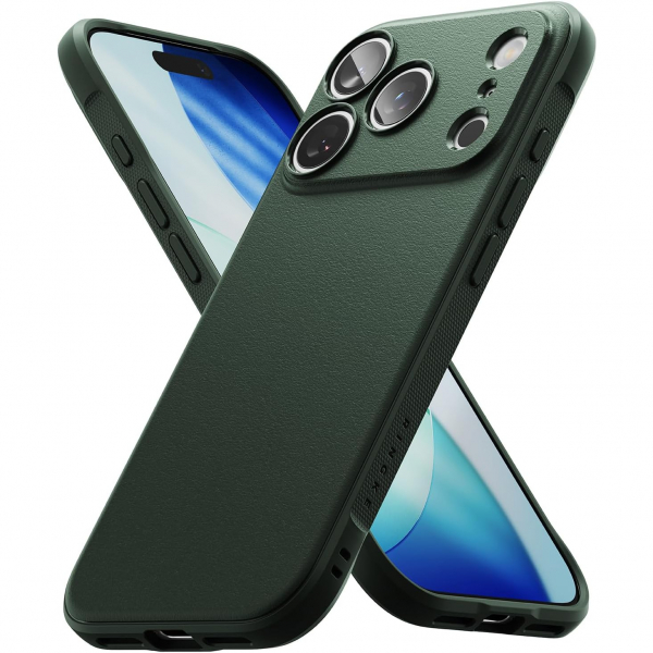 Rin gke Apple iPhone 17 Pro Onyx Klf-Dark Green