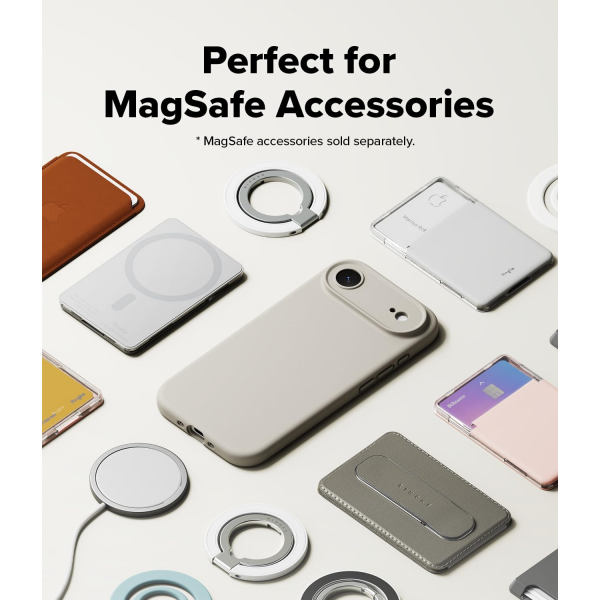 Rin gke Apple iPhone Air Silikon Klf-Stone