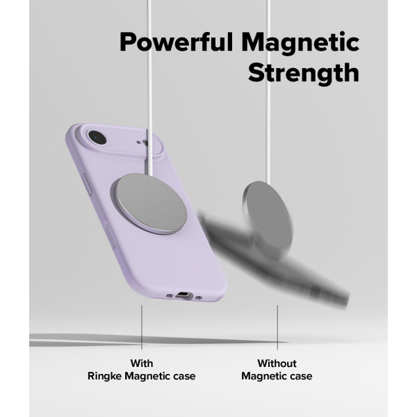 Rin gke Apple iPhone Air Silikon Klf-Light Purple