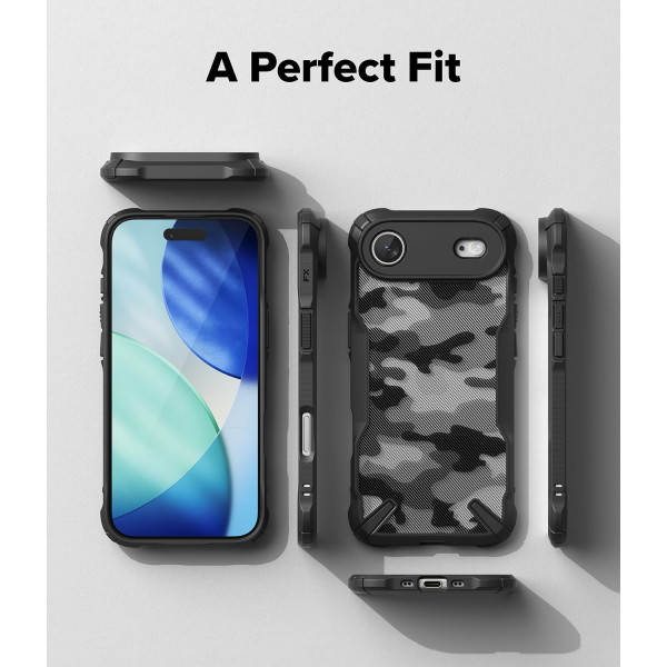 Rin gke Apple iPhone Air Fusion-X Klf-Camo