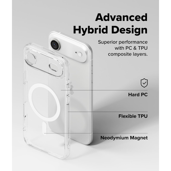 Rin gke Apple iPhone Air Fusion MagSafe Uyumlu Klf