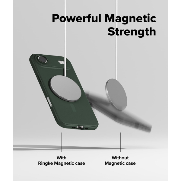 Rin gke Apple iPhone Air MagSafe Onyx Klf-Magnetic Dark Green