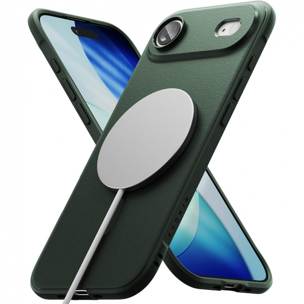 Rin gke Apple iPhone Air MagSafe Onyx Klf-Magnetic Dark Green