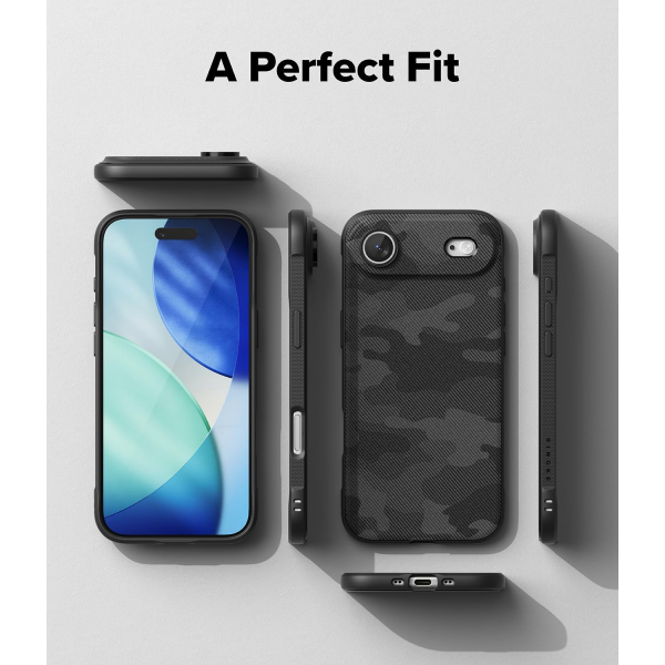 Rin gke Apple iPhone Air MagSafe Onyx Klf-Magnetic Camo Black