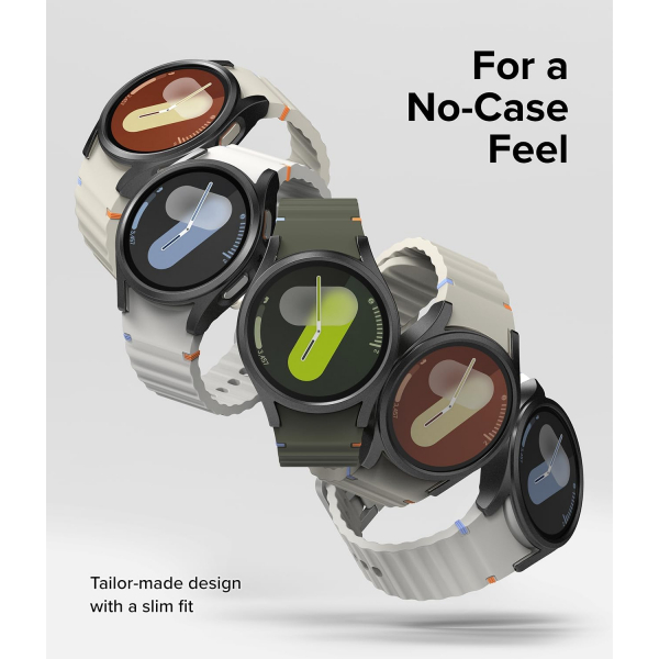 Rin gke Bumper Galaxy Watch 7 44mm Bumper Klf-Titanium Black 